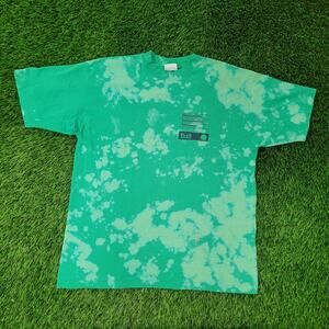 Vintage Bull Worldwide-Information-Systems Shirt L/XL 23x26 USA Made